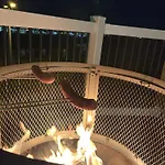 Panoramic And Mountain View - Balcony With Fireplace Included Wood